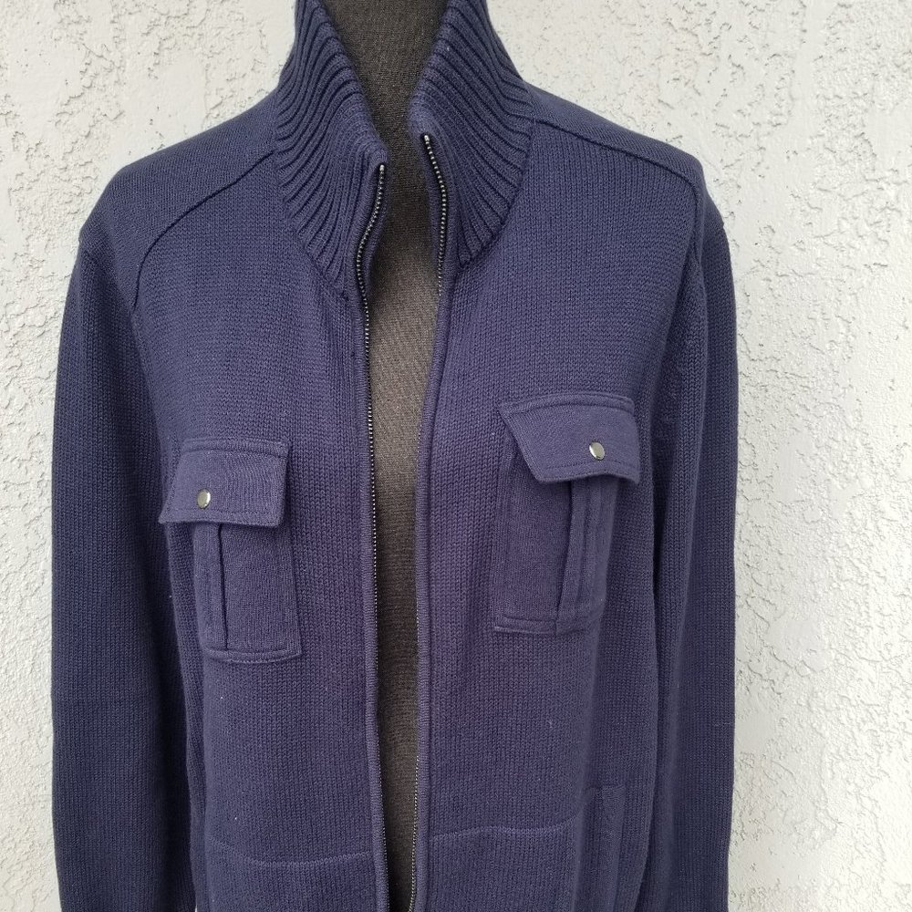 Calvin Klein zip-up sweater